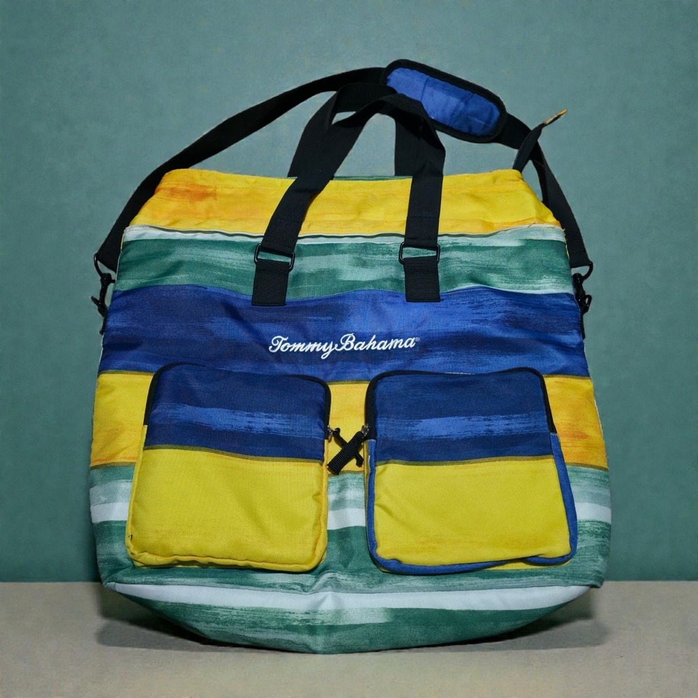 Tommy Bahama Cooler Tote Bag Hot Cold‎ Insulated Shoulder Strap *Used Once.